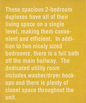 Brookside Duplexes